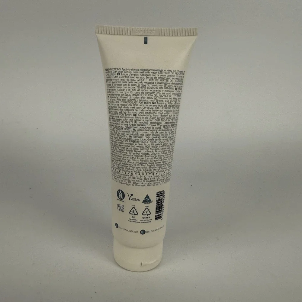 Eleven Moisture Lotion‎ Hand & Body Cream 3.3 oz New